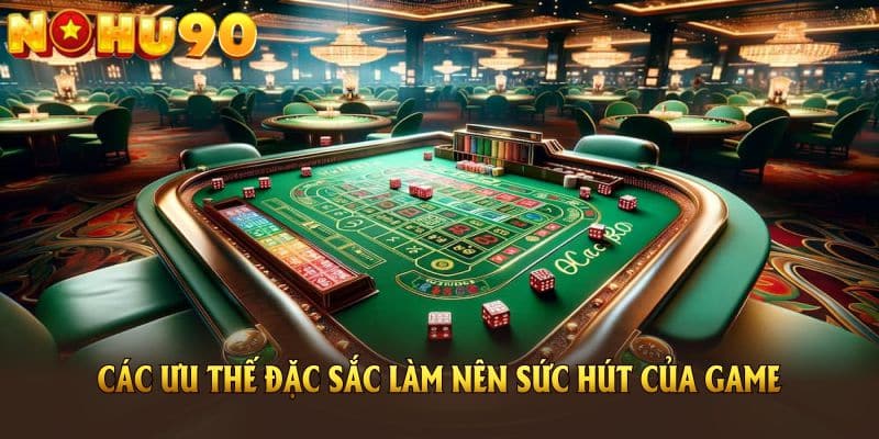 Các ưu điểm khi chọn chơi casino tại Nohu